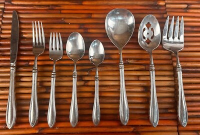 Oneida * Oneida SHERATON Stainless Heirloom CUBE Glossy Flatware - CHOICE (204)