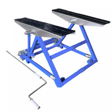 Tilting Car Lift 2 Ton Mini Adjustable Car Ramp Mobile Scissor Jack Portable 2T