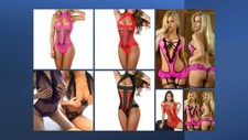 Sexy Valentine babydol lingerie Chemise bodysuit gift present for girlfriend her