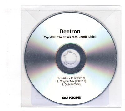 (ID610) Deetron, Cry With The Stars ft Jamie Lidell - DJ CD