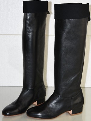 chanel boots flat