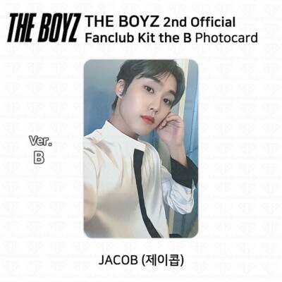 THE BOYZ 2nd Fan Club The B Official Goods Photocard Version B