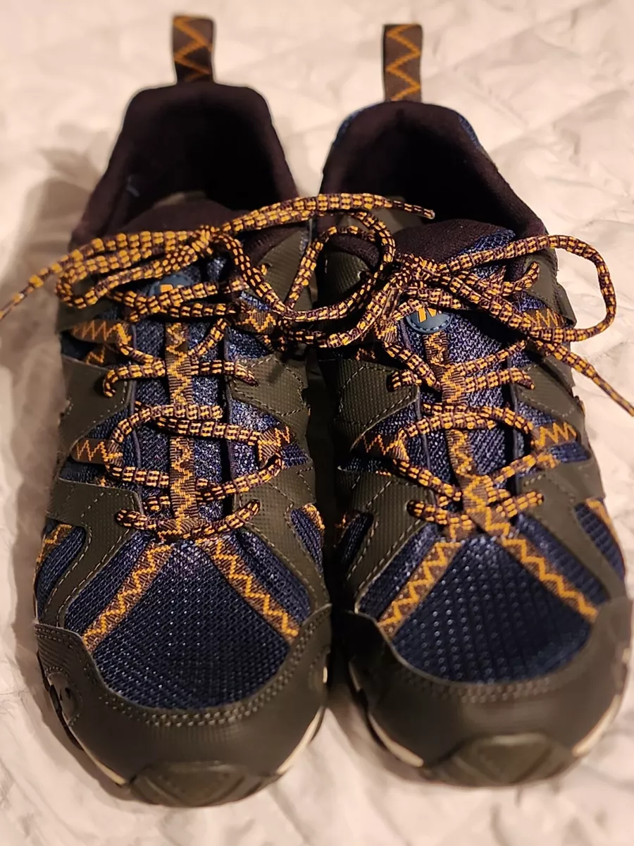 Merrell Waterpro Maipo 2 Blue Wing Yellow White Men Outdoors Water Shoes sz 8