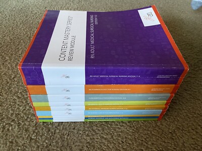 ATI Content Mastery Series Review Module Books Set Of 9 NCLEX RN | eBay