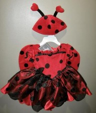 NWT Koala Kids LADYBUG Lady Bug Infant Baby Halloween Costume Dress 12 Months