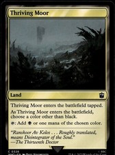 Thriving Moor 328 MTG Dr Who Magic Gathering NM X1