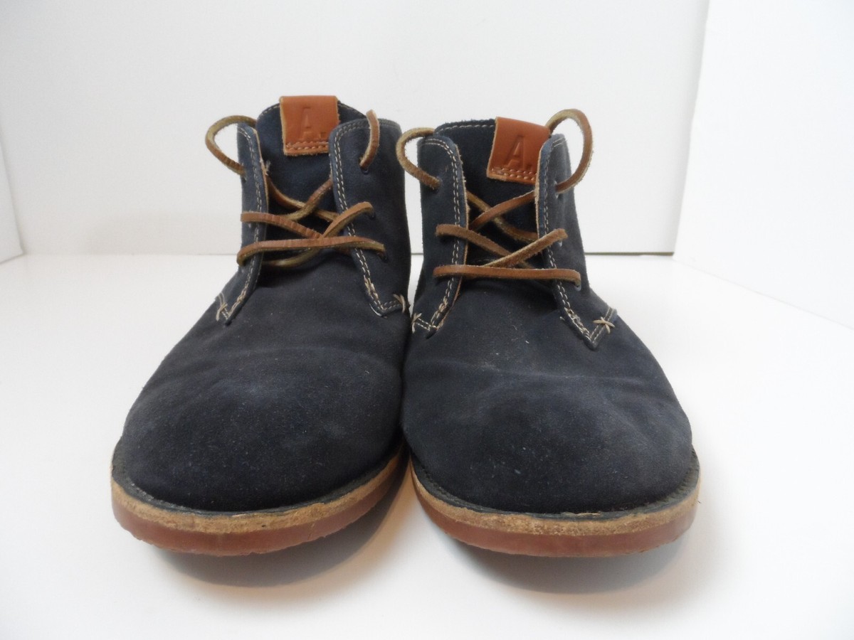Aldo Men\'s Blue Chukka Boots Suede Western Chukka Bootie | Raymond | Great Shoes For Outfit main image 2