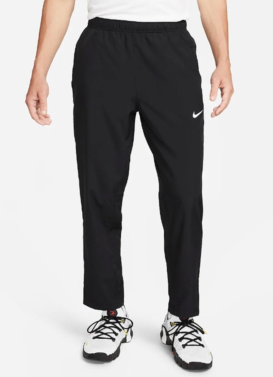 Nike Men Dri-Fit Foam Pants Training Black Running Jogger GYM Pant