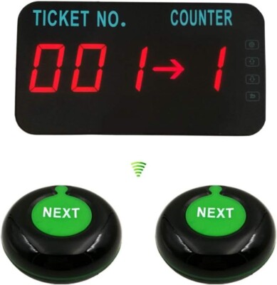 Number Calling System Take A Number System Queue Call System LED Display Show Ti