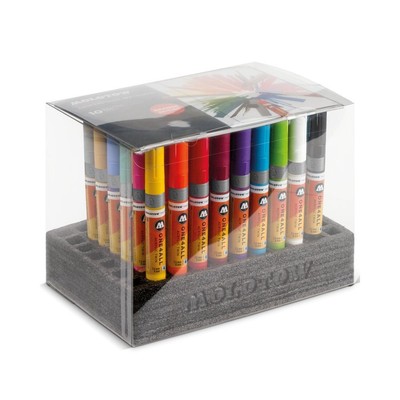 MOLOTOW ONE4ALL Acrylic Twin Pump Marker Complete Set, 50 Markers and Refill ...