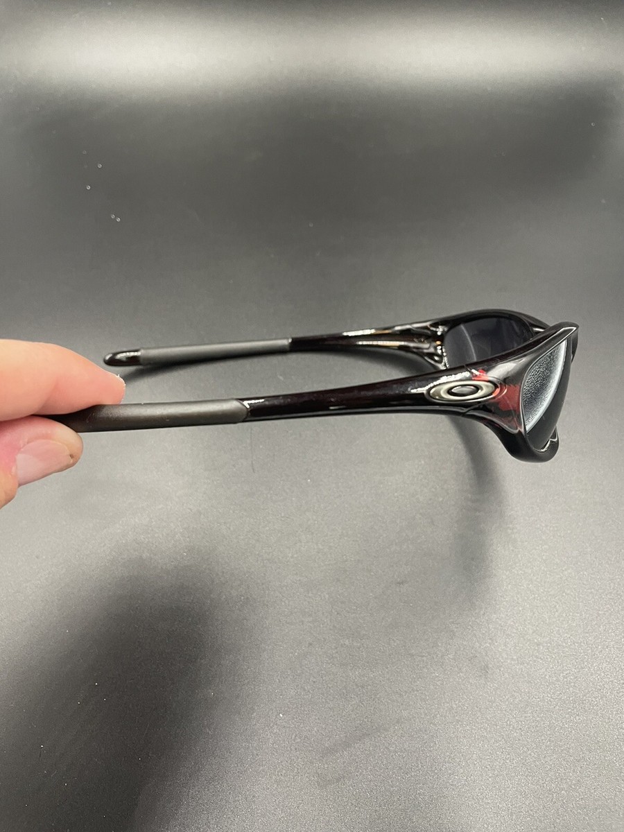 Oakley New Straight Jacket Blood Skull w/Black Iridium Lenses | eBay