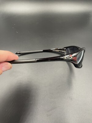 Oakley New Straight Jacket Blood Skull w/Black Iridium Lenses | eBay