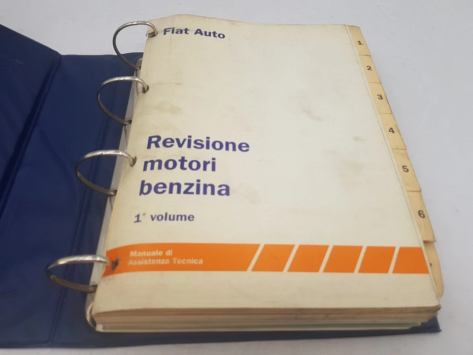 Manuale officina Fiat revisioni motori benzina 704 903 1.242 1.756 16V 1.998 ie. - Immagine 4 di 4