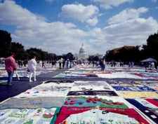 8" x 10" Photo AIDS Quilt,Washington,DC,District of Columbia,United States
