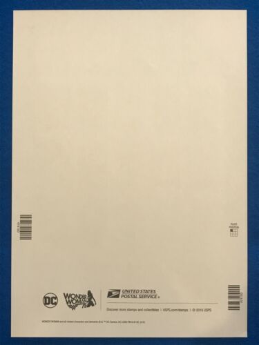 2016 WONDER WOMAN FOREVER STAMP SHEET of 20 # 5149-5152 20 MNH - Picture 3 of 3