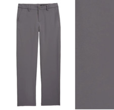 NORDSTROM Grey Performance Chino Pants 16 Big Boy Kids' Stretch Cotton Spandex