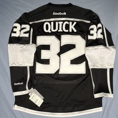 NWT Rare Reebok LA Kings NHL Jonathan Quick #32 Hockey Jersey Adult Men s  Large