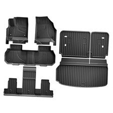 Floor Mats Cargo Liner with Backrest Mat for 2024-2026 GMC Acadia Only 7