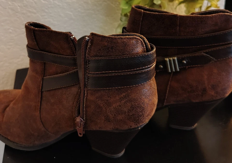 Botines para mujer Madden Girl Sulleyy coñac talla 11 Foto 3 de 4