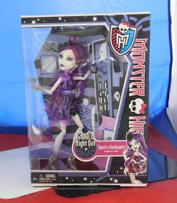 2013 Monster High GHOULS NIGHT OUT Spectra Vondergeist BBC12 NIB