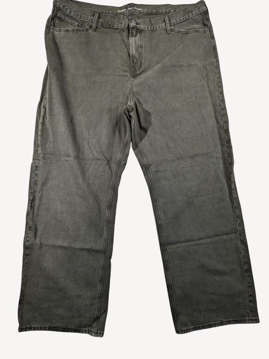Old Navy Mens 90s Baggy Green Jeans Size 46x34 NWOT | eBay