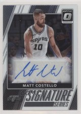 2017-18 Panini Donruss Optic Signature Series Matt Costello #91 Auto 2ct