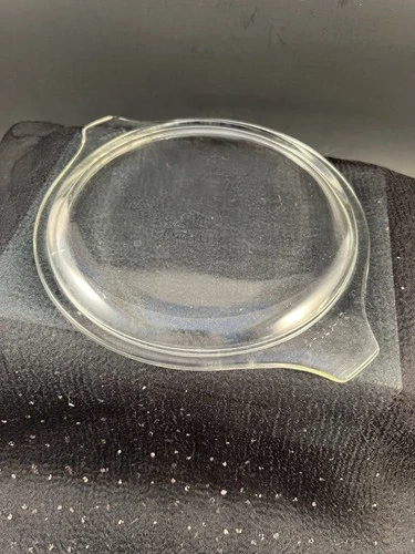 VTG Pyrex Glass Lid Only 470-C for Casserole Tab Handles