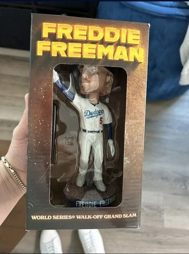 MLB Freddie Freeman Dodgers Bobblehead World Series Walk-Off Grand Slam