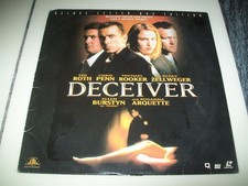 DECEIVER Laserdisc LD WIDESCREEN FORMAT GOOD CONDITION ULTRA RARE GREAT FILM 