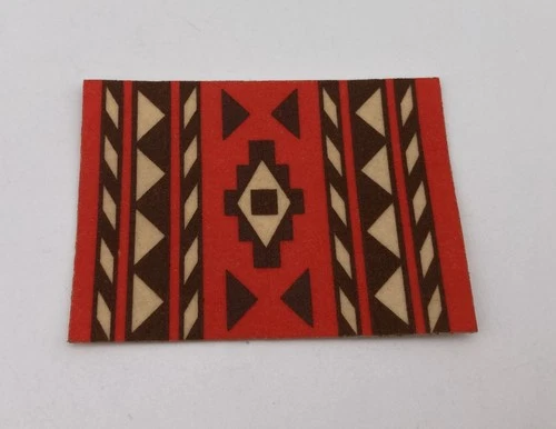 Vintage Playmobil Native American INDIAN RUG Replacement Teepee Accessories