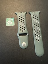 Apple Watch Nike Sport Band 44mm 42/45/46/49 OEM Hasta Light Silver S/M