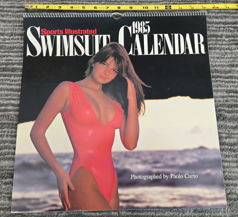 Sports Illustrated Swimsuit Calendar 1985 Alexis Alt Ireland Emberg Naughty 