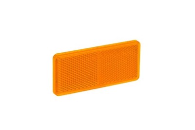 10x Reflective device 90x40 mm Gelb DOB035Z