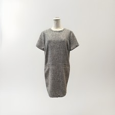 Ann Taylor LOFT Women’s White Black Tweed Sheath Dress Size 10