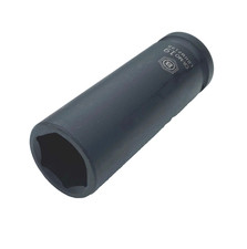 19mm Britool Hallmark 6 pt hex long deep 1/2" dr. drive impact CR-MO socket