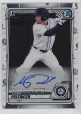 2020 Bowman Draft Chrome Draft Picks Auto Kaden Polcovich #CDA-RH Auto 6tw
