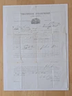 1862 Civil War Volunteer Enlistment Document: John Sine, Albany Wisconsin, 31st