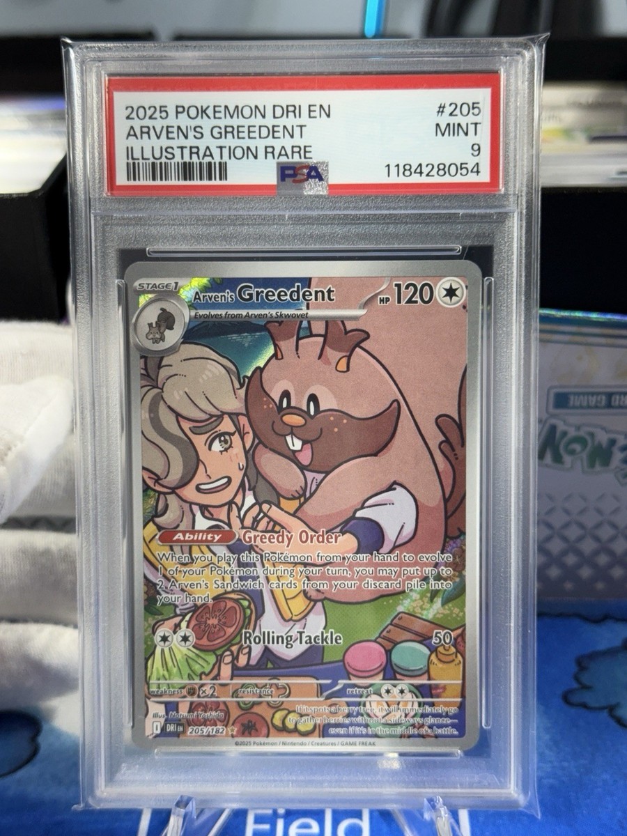 2025 POKEMON DRI EN-DESTINED RIVALS ILLUSTRATION RARE ARVEN'S