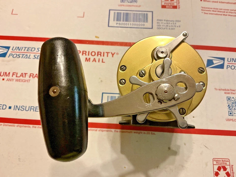 LEE PRO ALBACORE ESPECIAL PERSONALIZADO JIGMASTER - TOTALMENTE REPARADO BONITO LIMPIO L@@K Foto 4 de 4