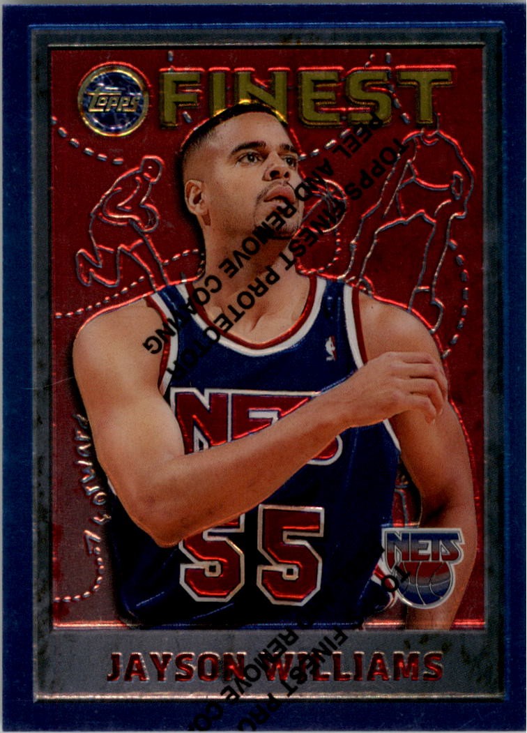 1995-96 Finest #151 Jayson Williams - BSK