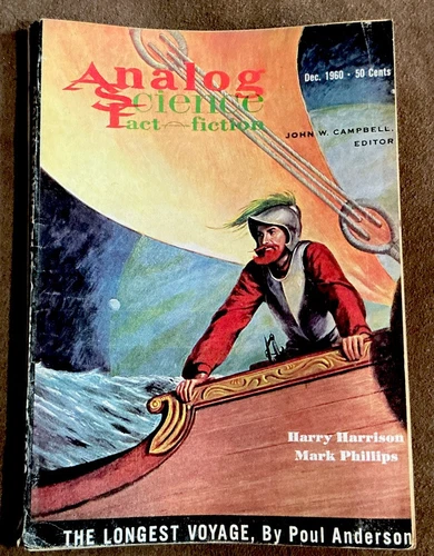 Analog Science Fact Fiction Magazine John W Campbell Vol 66 No 4 December 1960 - Imagen 1 de 4