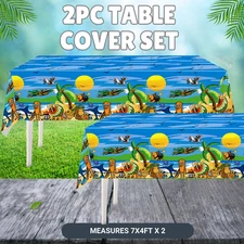 TUNG SAJAR BRAINROT PARTY SUPPLIES BIRTHDAY DECORATION BALLOON TABLEWARE SWIRL