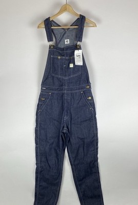 Lee x H&M Raw Denim Overall Dungaree Blue Men's size XS | eBay