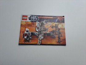 LEGO Star Wars Clone Trooper & Commando Droid Battle Pack 9488, 100% Complete