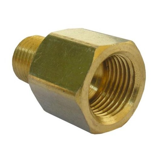 LASCO 17-6785 3/8-Inch Female Flare by 1/4-Inch Male Pipe Thread Brass Adapter