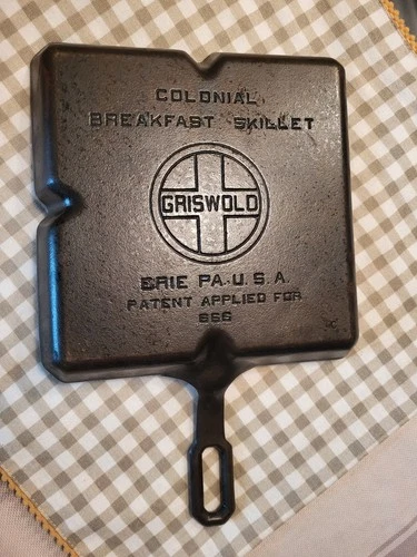 Griswold Colonial Breakfast Skillet 666 Erie, PA