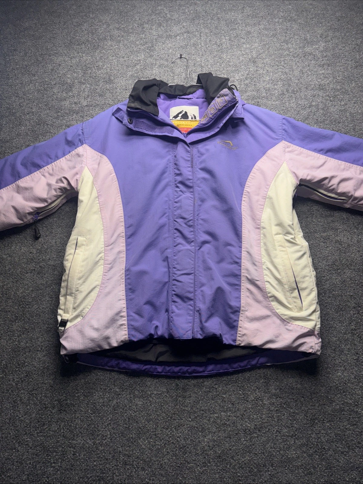 Polar Edge Jacket Women’s Sz L Gold Series Purple Ski ￼ Snowboarding Winter Snow