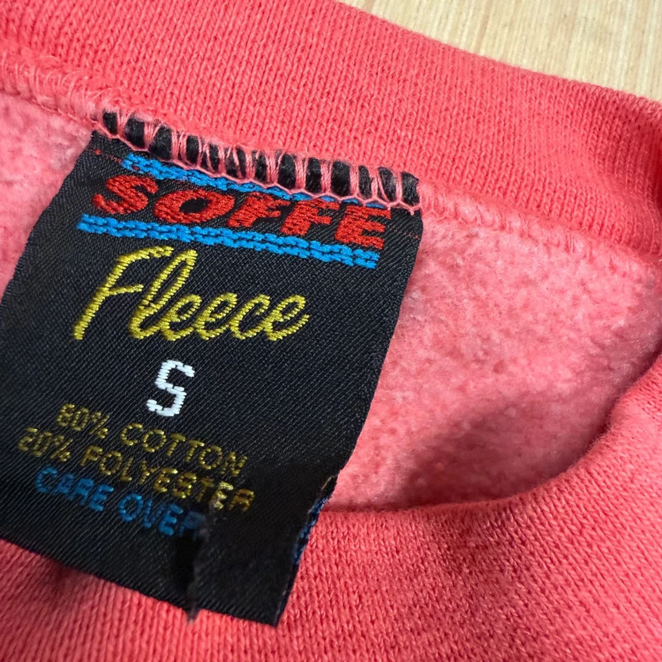 Vintage Soffe Sun Faded Gradient 90s Sweatshirt Small Made in USA Heavy - Image 3 of 4