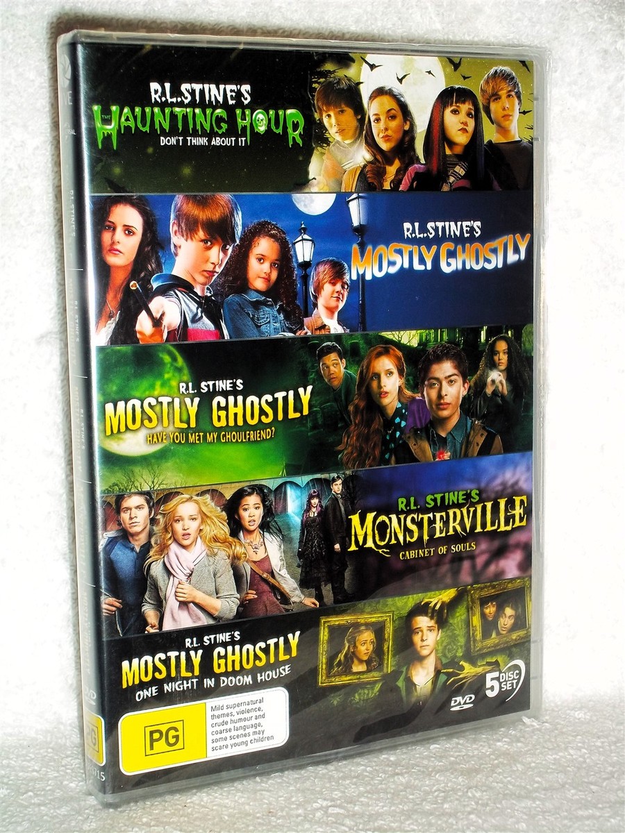 R.L Stine Goosebumps Haunting Hour/Mostly Ghostly Lot/Monsterville