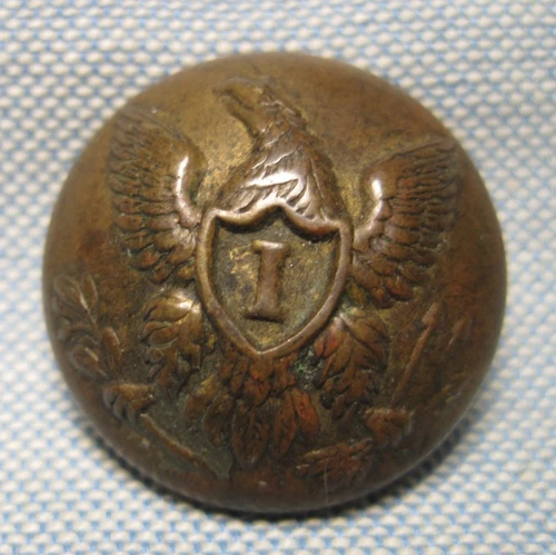 Non-Dug Civil War Eagle Infantry Coat Button